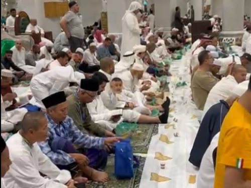 جمعية مؤسسة أبناء علي عثمان الماجد تدشن حملة إفطار الحرم المكي